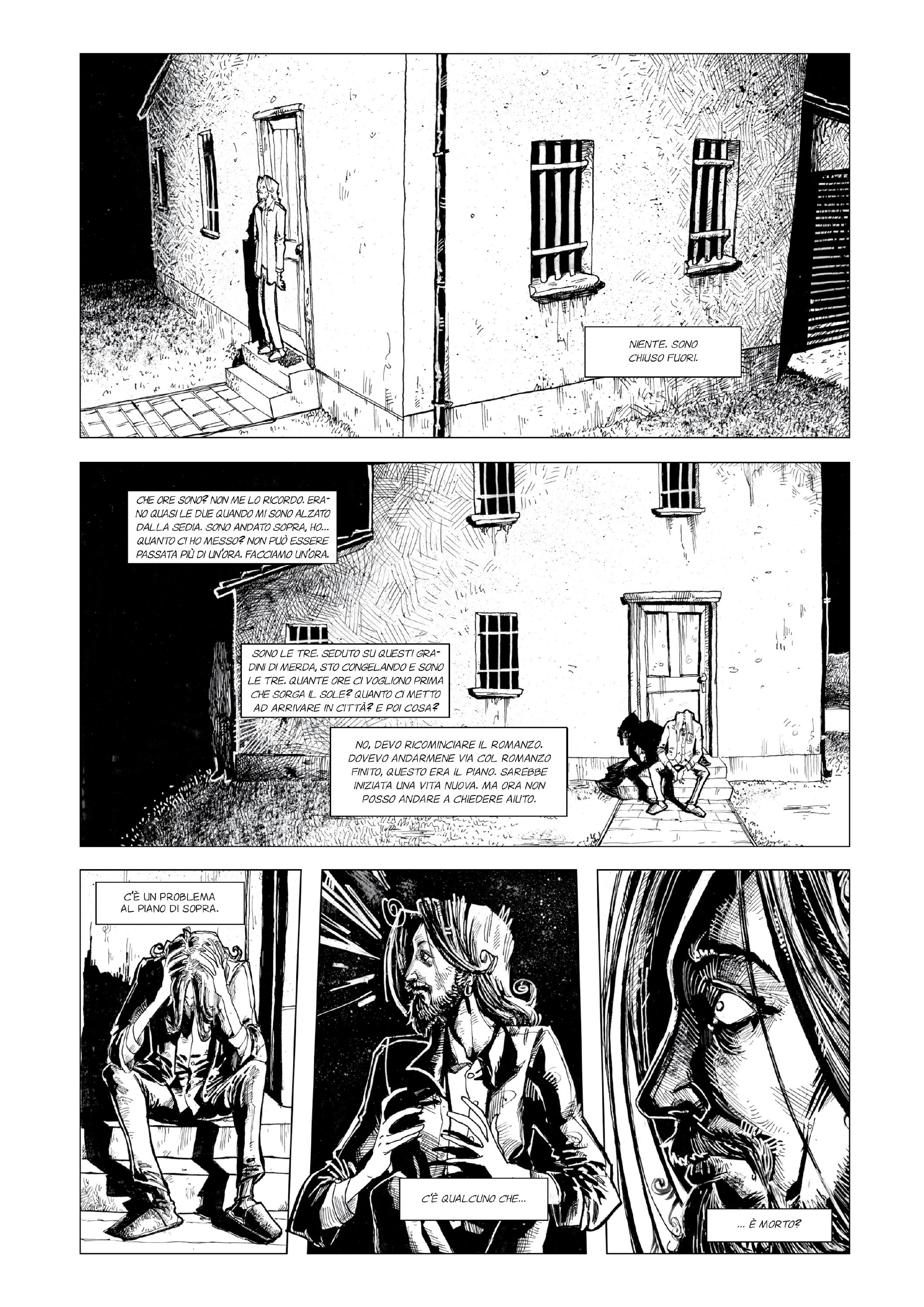 Recensione Fumetto: “La notte dello scrittore” di Marco Rincione e Elia Cavatton.