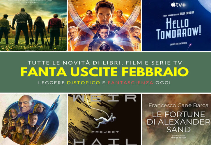 Libri, Film e Serie Tv di Fantascienza in uscita a Febbraio 2023